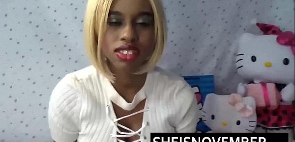  Big Red Lips Mouth Watering Blowjob Suck By Innocent Young Ebony Spinner Msnovember Loving Ever Lick Of The Cock And The Warm Taste In Her Hungry Mouth BJ HD Sheisnovember